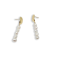 Four pearl earrings