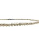 Irregular pearl necklace