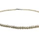 Irregular pearl necklace