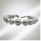 Grey pearl bracelet