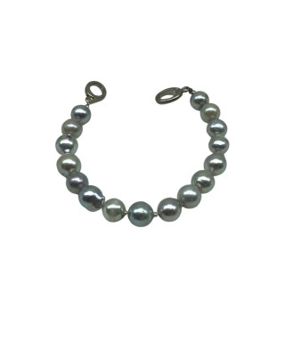 Grey pearl bracelet