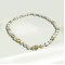 Gold heart pendant Pearl necklace
