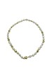 Gold heart pendant Pearl necklace